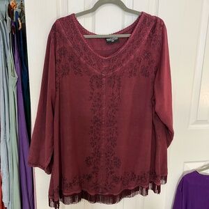 HolyClothing Tops - Purple, Blue, Burgundy or Black. 2x